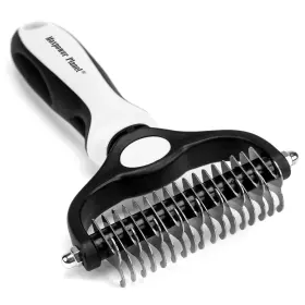 850050643098 MAXPOWER PLANET Pet Brush Double Undercoat Rake