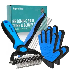 850050643319 MAXPOWER PLANET Pet Brush Double Shedding Unde