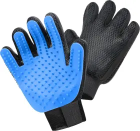 PGG-001-BLUE MAXPOWER PLANET Pet Gloves Dogs Cats Mitt
