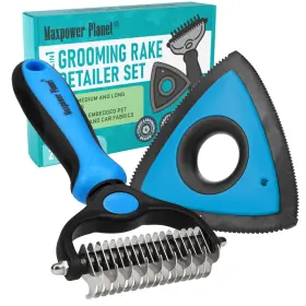 PGT-RDB-001 MAXPOWER PLANET Pet Rake Mini Hair Remover Tool