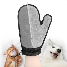 445046174125 MCC1EE Double Pet Hair Remover Glove Enhanced
