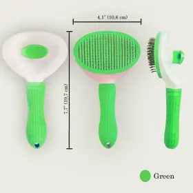 726872002071 MEKTR Cleaning Slicker Brush Cat Dog Shedding #2