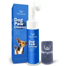 850052438128 MERRYMILO Dog Paw Cleaner Waterless Foam Rinse