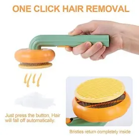 718430807280 METREE Cat Hair Brush Cleaning Pet Slicker #3