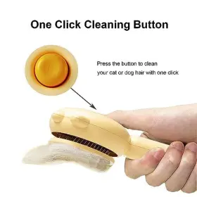 781814239892 MHJGKGHH Pet Brush Cleaning Cat Dog Slicker #2