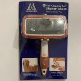 076681832551 MILLERS FORGE Dog Slicker Brush Steel Pins