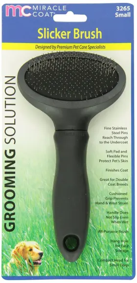 000842032658 MIRACLE CARE Coat Slicker Dog Brush #2
