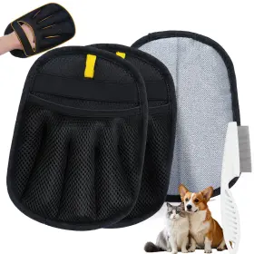 763300653962 MISSEYE Pet Hair Removal Glove Pack Newly
