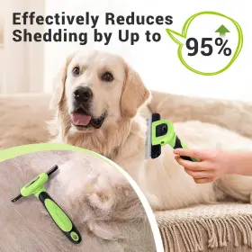 705353029110 MIU COLOR Pet Brush Deshedding Tool Dogs Cats #3