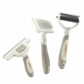 787942782187 MIU PET Haired Dog Cat Brush Kit