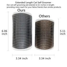 976912920085 MIWOOWIM Pack Cat Groomer Scratchers Wall #3