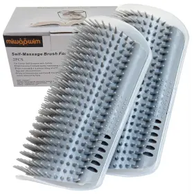 976912920085 MIWOOWIM Pack Cat Groomer Scratchers Wall