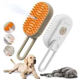 198168366110 MNSK Cat Steam Brush Steamy Silicone Massage