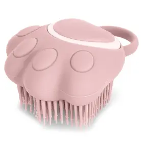 705353138744 MOLAIN Silicone Rubber Dog Cat Massage Brush Fur