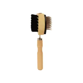 840396224570 MOLLY Double Dog Brush Wood Handle Pin