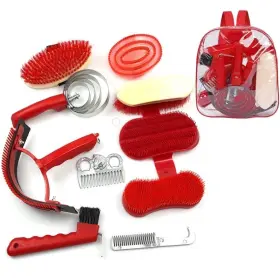 9T-D5D6-OD2N MORECP Horse Care Set Tote Bag Sweat Scraper Kit