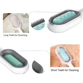 197644699315 MOYS Cat Hair Brush Water Infused Pet Cleaning #3