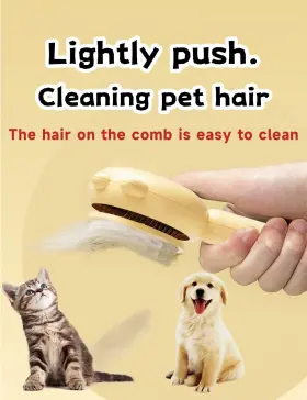 747302871012 MRSXXNTY Cat Brush Dog Pet Hair Cleaner #2