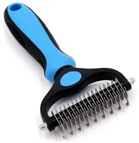 658848774777 MSDOULEU Undercoat Rake Dogs Cat Dematting Tool
