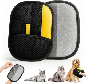 313108079015 MSKTASY Pet Hair Removal Gloves Fur Remover Cats