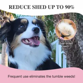 850050269267 MYLOV Pet Dog Cat Brush Detangling Dematting #2