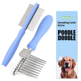 DCK-1 MYSELECT Dematting Comb Doodles Poodles Dual Tool Curly