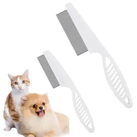 739713390763 NADUSEP Pet Comb Multifunctional Steel Flea Tea
