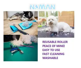 197644968893 NAMAN STORE Pet Hair Remover Roller Cat Dog Up #3