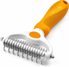 705514062437 NANN-PET Undercoat Rake Dogs Cats Detangling