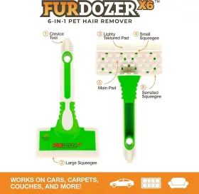 726084779495 NEATER PET BRANDS Furdozer Hair Remover Auto Cat #2