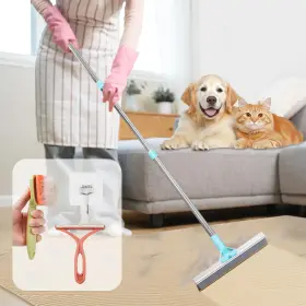 789219258418 NEATEVDAY Carpet Rake Pet Hair Removal Handle