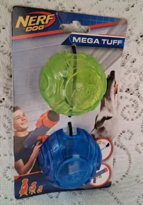3761 NERF Tuff Ball Rubber Dog Pet Launcher Gun Sling Ammo