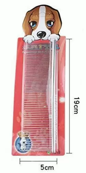 791537861775 NEWME Dog Comb Dematting Tool Pet Steel #2