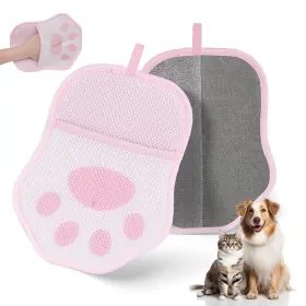 199284520752 NEXITAB Pink Pet Hair Removal Glove Cat Fur