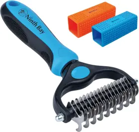 313027461434 NINTH BAY Undercoat Rake Dog Hair Remover Tool