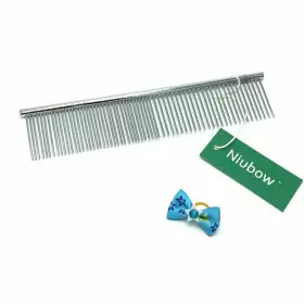 707152845182 NIUBOW Pet Tools Steel Comb Dogs Cats #2