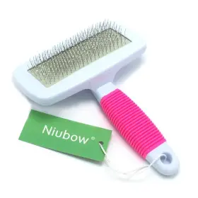 707152845274 NIUBOW Pet Slicker Brush Coated Pin Dogs Cats