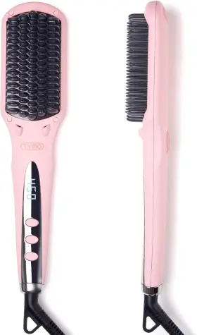 HC101 NO Ionic Hair Straightener Brush Straightening Comb