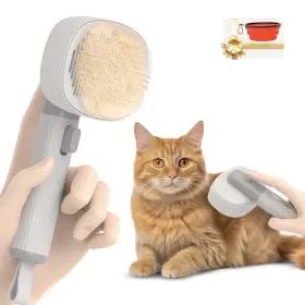 JP-D76P PET Cleaning Shedding Brush Negative Ion Massage Uv