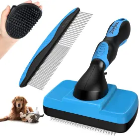 KYHSC-00 DOG Deshedding Brush Slicker Comb Kit