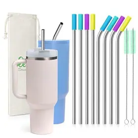 722970107304 NORDIK SPACE Straight Bent Straws #2