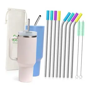 722970107304 NORDIK SPACE Straight Bent Straws