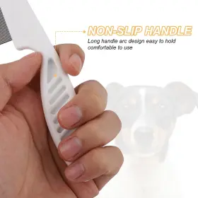 94568 NQEUEPN Pet Hair Comb Multifunctional Steel Abs #3