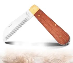 6764G NRTFE Stripping Tools Horse Dog Shedding Blade Fo