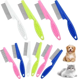 AO1137 NUOGO Flea Comb Dogs Cats Remover Tool Steel Met