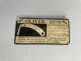 2961996 OLIVER Mat Tangle Splitter Animal Nos