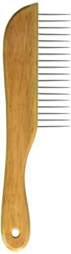 024764260692 OMNIPET Wooden Handle Comb Haired Cats Dogs Pet