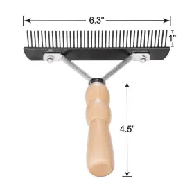 667673941308 ORDERMORE Undercoat Dog Rakeanti Slip Wood Com #2