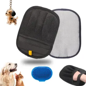 607603551054 OREBOG Pet Hair Removal Glove Electrostatic Cat