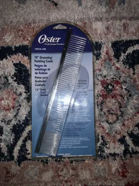78928-200 OSTER Steel Hair Finishing Fluffing Comb Pet Dog